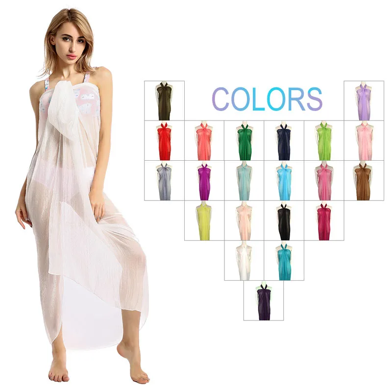 new arrival hot selling black and green swimsuit coverup sarong pareo