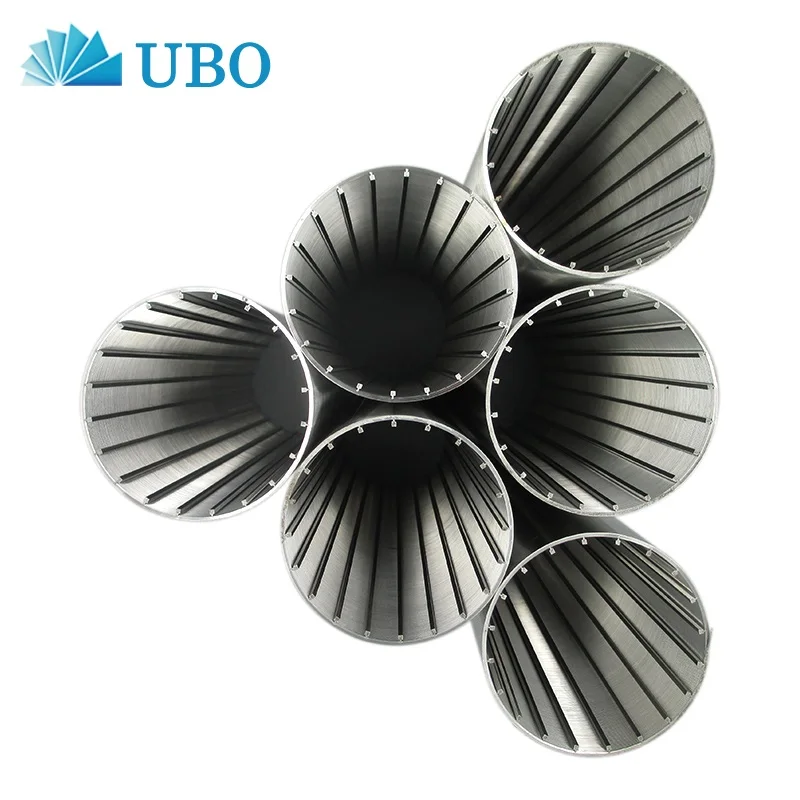 Johnson wedge v wire screen slot tube filter for backwash duplex strainer