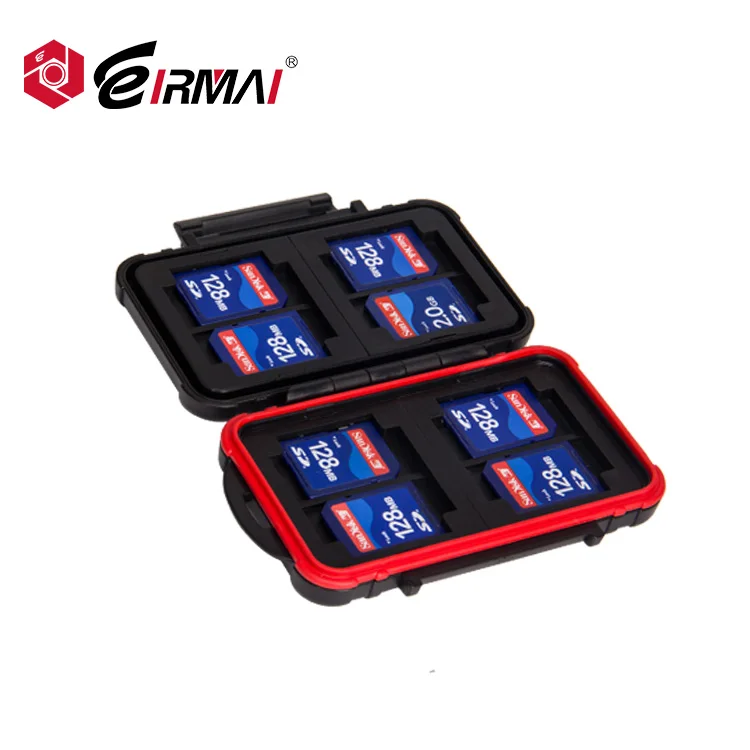 
Water Shock Resistant Protector Bag Memory Card Carrying Case Holder for SD/Micro SD/TF 