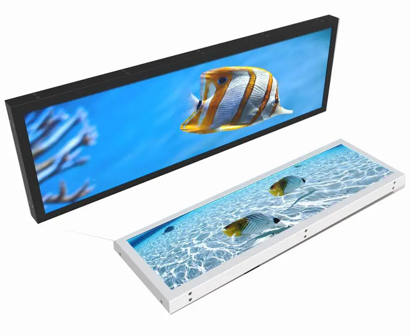 28.5 inch ultra wide monitor stretched bar type wide LCD advertising screen