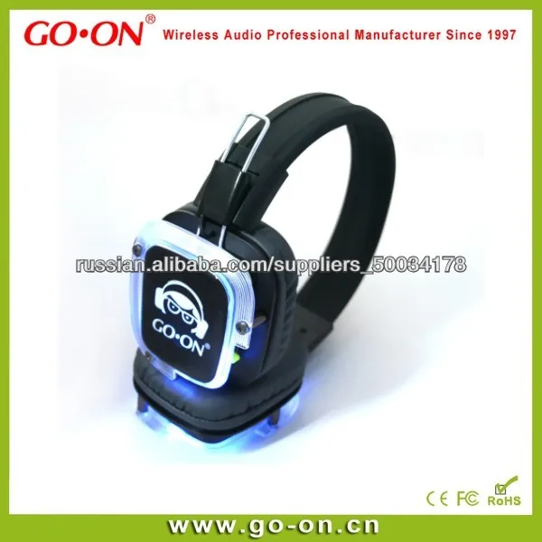 Новый дизайн молчаливые партийные наушники с фантастической светодиодной подсветкой