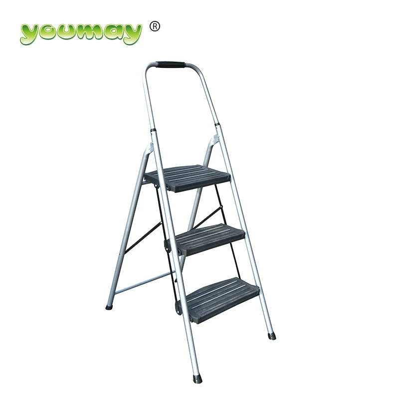 Горячая Распродажа EN131 Утвержденная стальная Бытовая Складная Лестница SF0802D