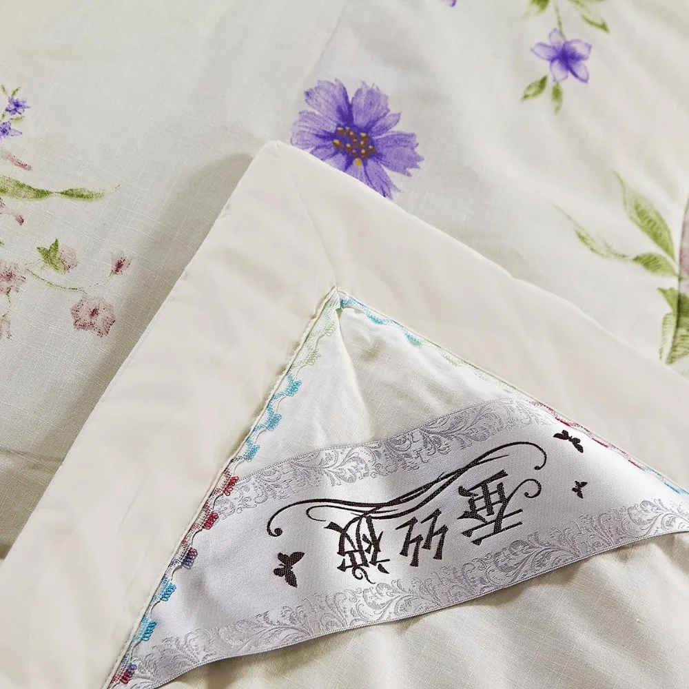 quilt cover and bed sheet aplic work cotton sateen,quilt cover,quilt bag