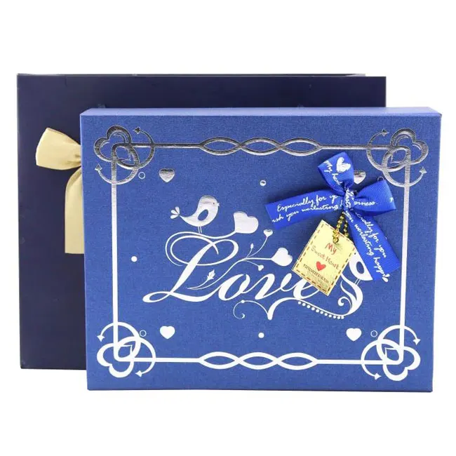 manufacturer custom made book gift cardboard chocolate boxes dubai