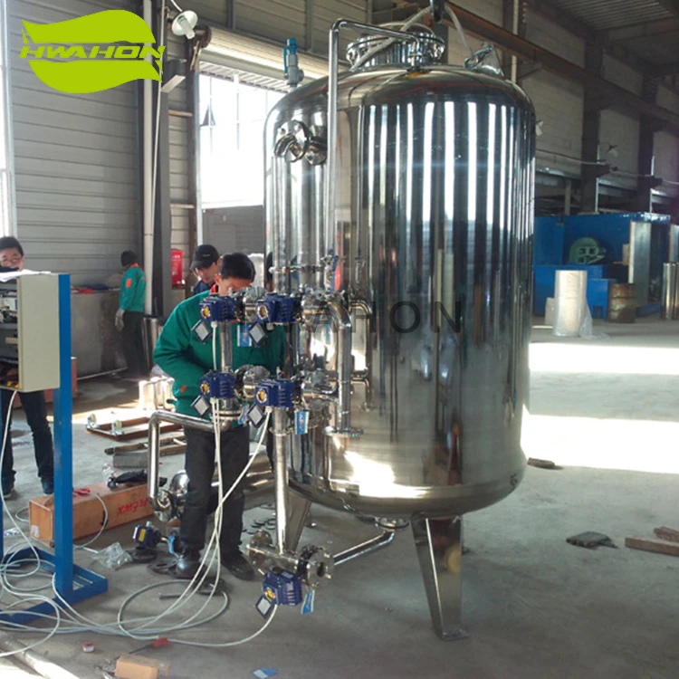 Industrial Water Filter Housing Carbon Steel Activated Carbon Water Filter For Water Purification Sand Filter Housing