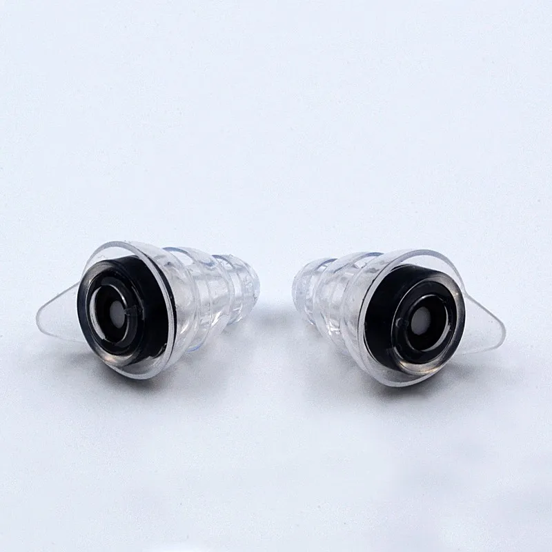 Factory Selling Noise cancelling Earplugs for Safety, Soundproof Silicone Musician Ear Plugs acoustic filter ear plugs