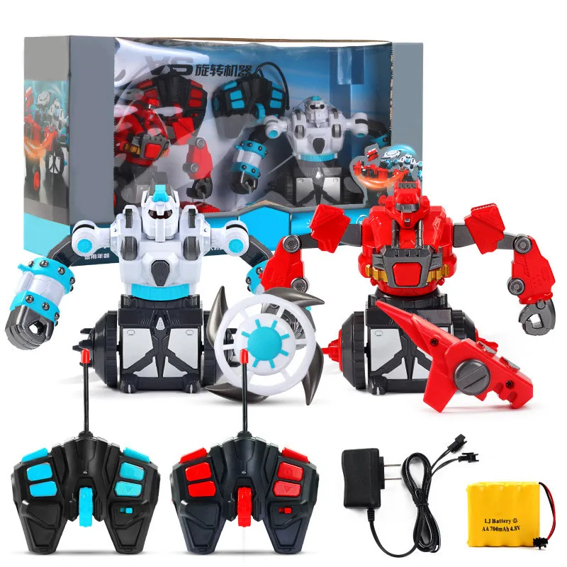 битва король Робот Kit RC игрушки дистанционного управления боевой робот игрушка с огнями и музыкой рождественские подарки