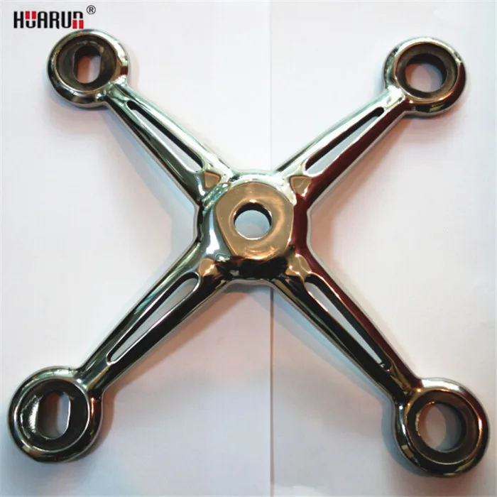 
spider of curtain rod accessories for frameless glass 