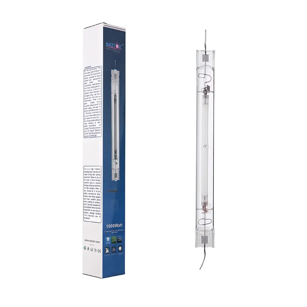 High quality high pressure sodium lamp 1000W double ended lamp DE HPS Grow Light bulb