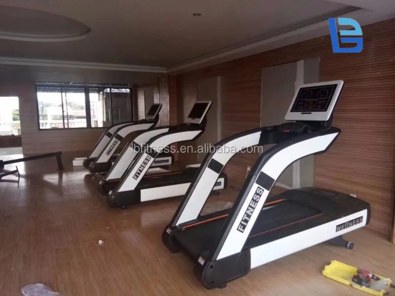 Commercial Fitness Equipment cardio exercise running machines use for gym club LB-E3 series commercial treadmill