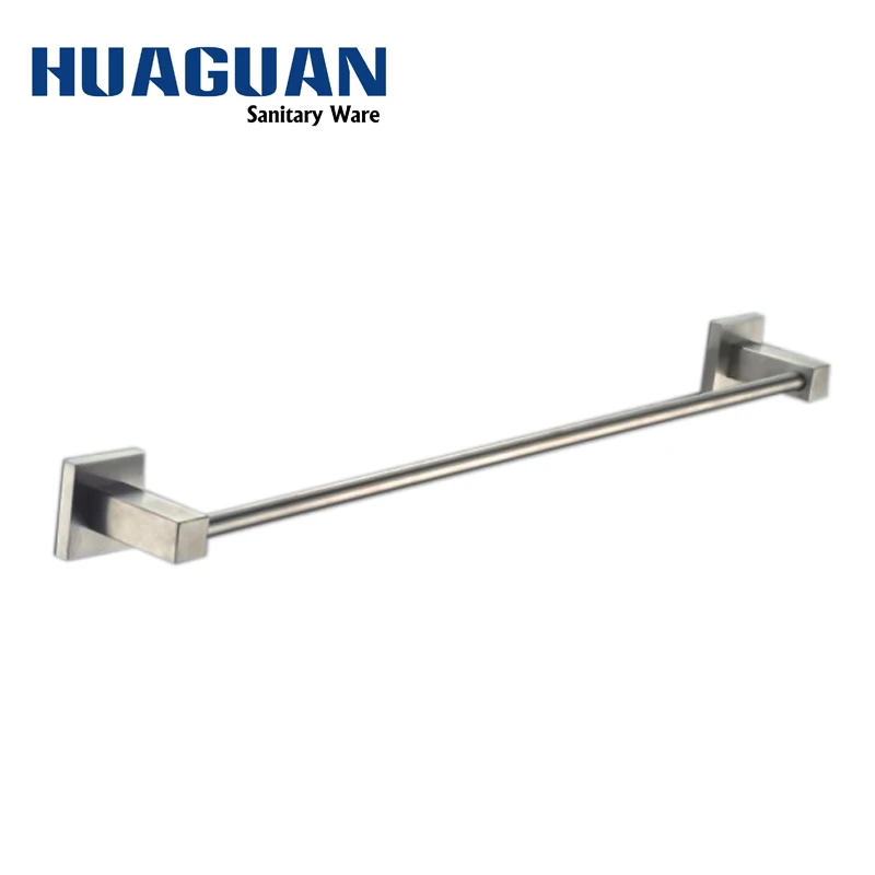 
Square-design Stainless steel 304 Brush Nickel Bathroom accessory set 