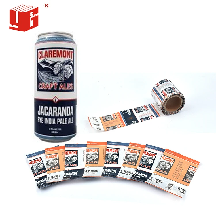 Термоусадочный рукав для пивной банки с цифровой печатью