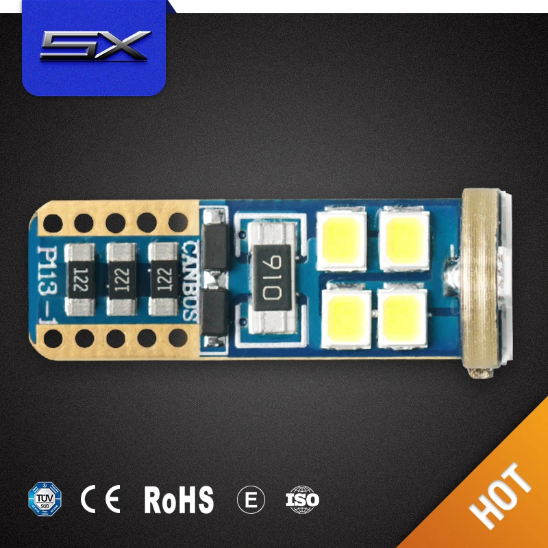 Canbus и радиатор авто ширина лампа led 2835 12smd Высокое качество c5w canbus автомобиль водить t10