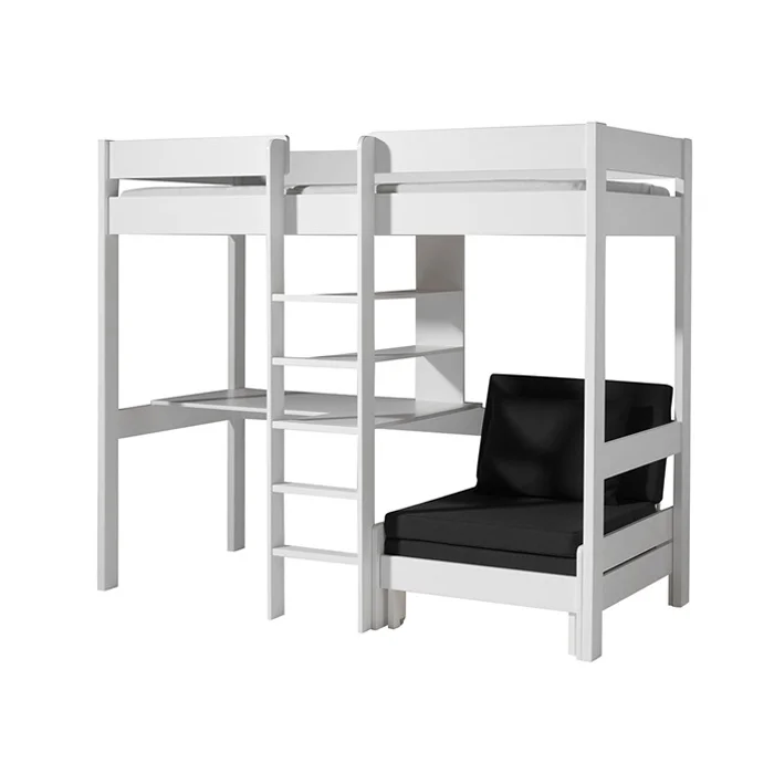 
No. 1488 Solid Wood Bunk Bed Baby Bed with Desk and Sofa Bed 