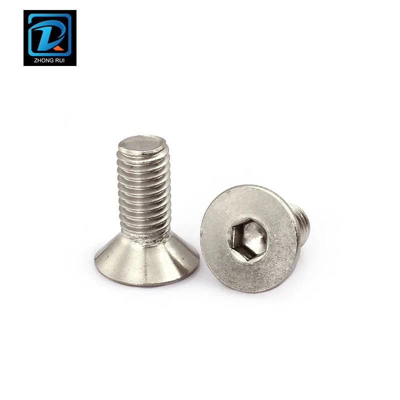 DIN 7991 AISI 630 (17-4PH) Stainless Steel CSK Hex Socket Screw