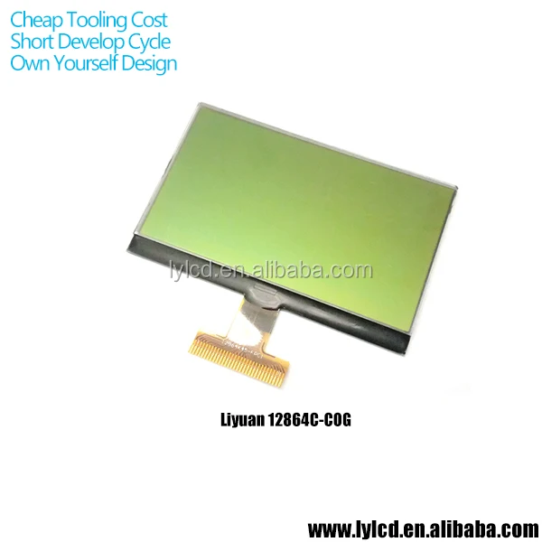 Недорогой ЖК-дисплей 12864 COG FPC на заказ из Китая