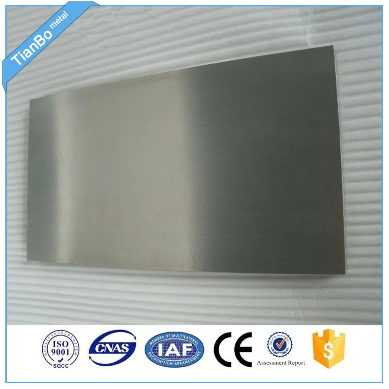 ASTM F136 ASME SB265 TC4 GR5 Ti6Al4V ASTM B265 price for titanium plate and sheet factory supplier baoji tianbo metal company