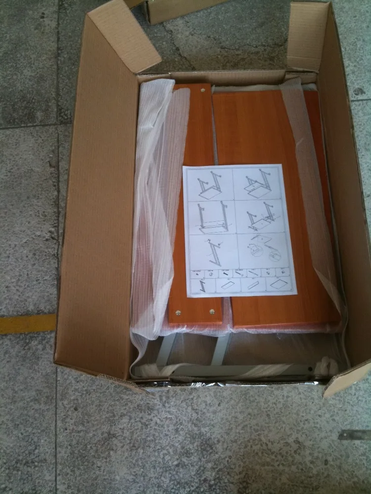 
computer table computer desk cheaper desk particle board mdf board matel frame 