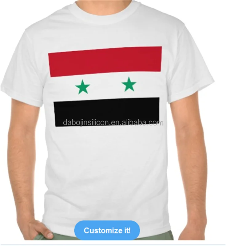 2024 Syria flag T-shirt