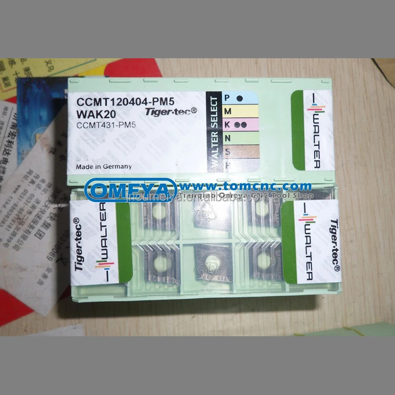 Сертифицированный ISO Режущий инструмент для обработки с ЧПУ Уолтер CCNM CNMA CNMG DCMT