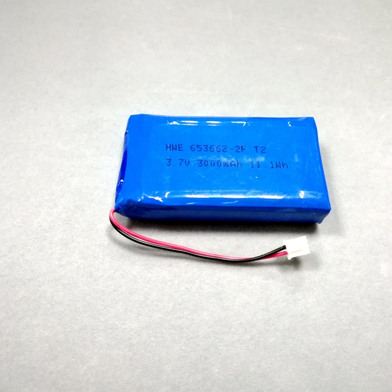High Capacity Rechargeable 103662  2700mAh li-polymer battery Lipo Battery 3.7V for digital device