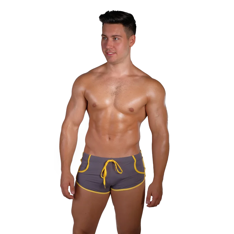 Online shop china Multiple colors spandex Beach shorts custom mens swimwear briefs