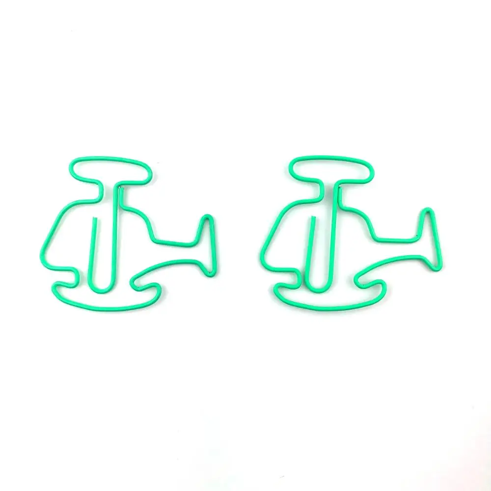 New cute colored gold triangle design office school paper clips stationery,candy student bookmark