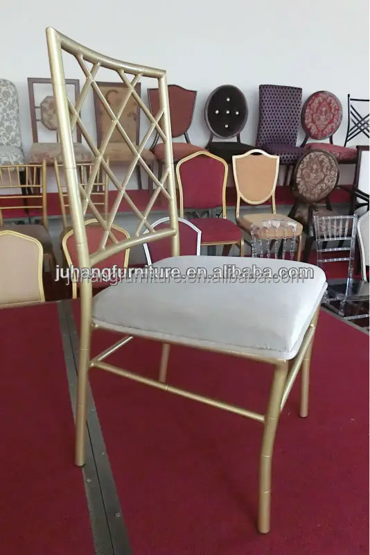 Design Metal Frame Chair Metal banquet chairs with mesh backs