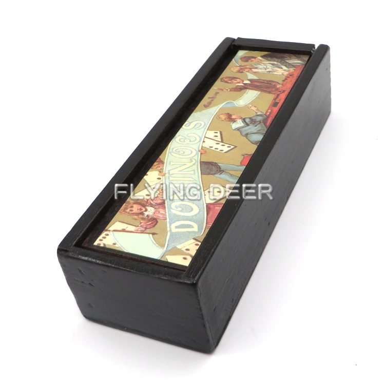 Custom Made Dominoes, Logo Can Printed On Wooden Domino Stones