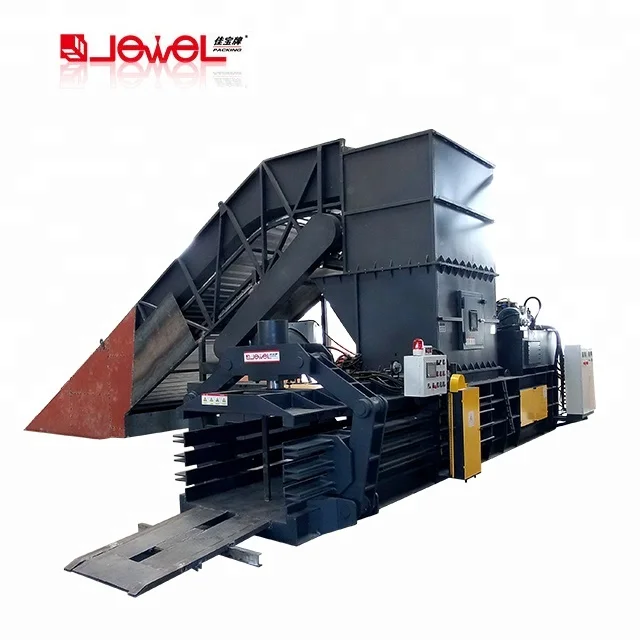 JEWEL 180 Ton Press Power Horizontal Cardboard Baler Automatic Baler