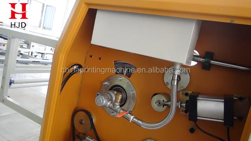 Hot transfer roller heat printing machine small size