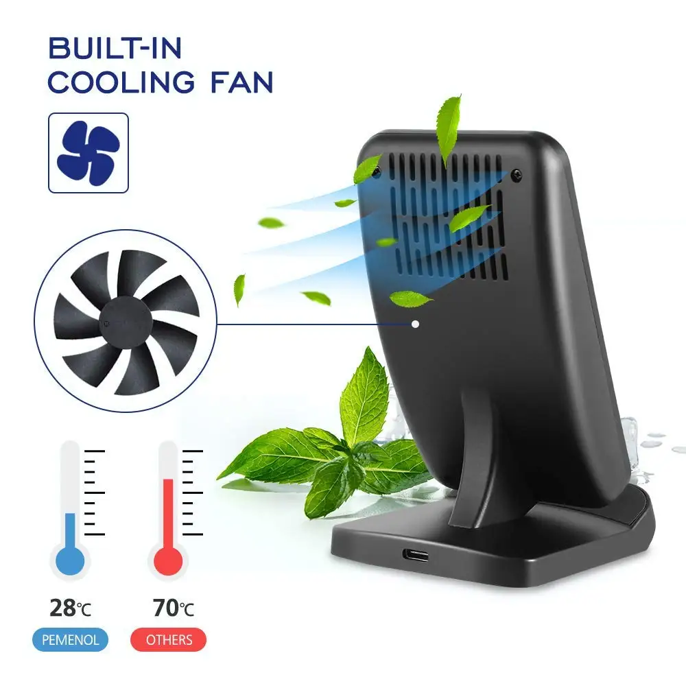 qi wireless charger table for samsung galaxy j5 10w 15w charging stand Turbo chargers