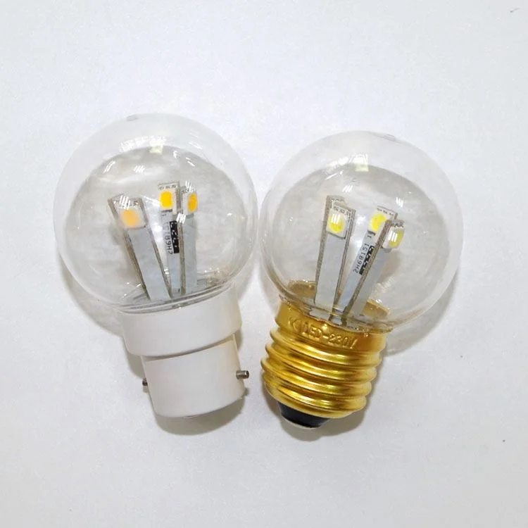 230V waterproof outdoor and indoor  led bulb 1W warm  white  House shop office lampada use E27/B22 led lamp replace led bulb