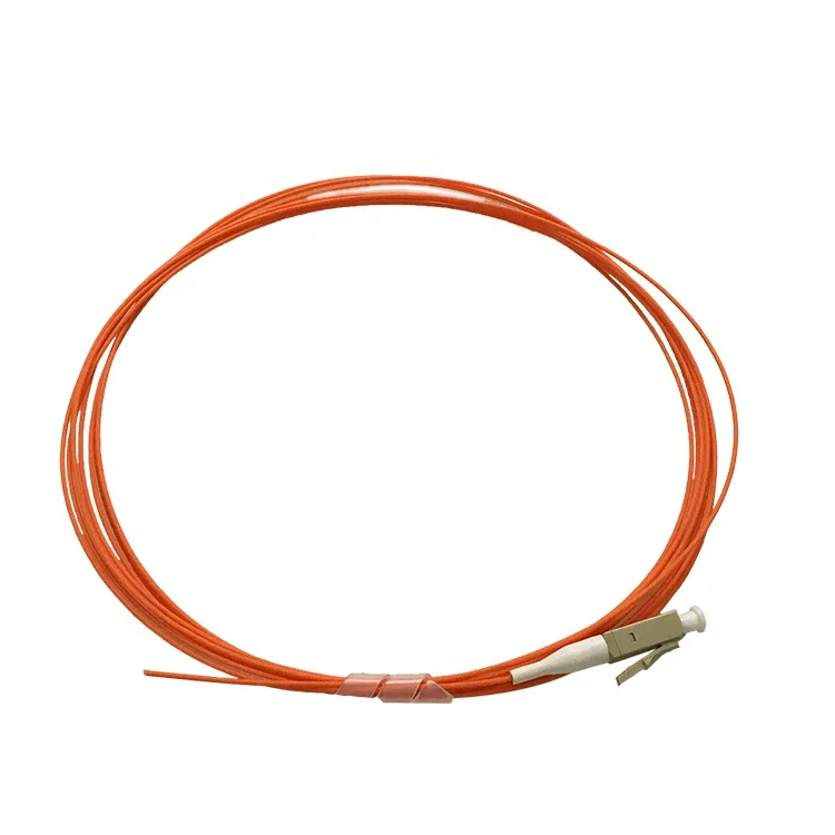 0.9mm LC UPC OM2 MM Multimode LSZH Fiber Optic Pigtail