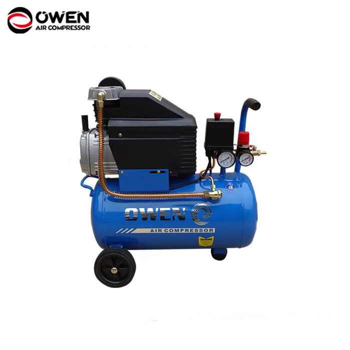 Small portable piston oil lubricated air compressor AC 220V