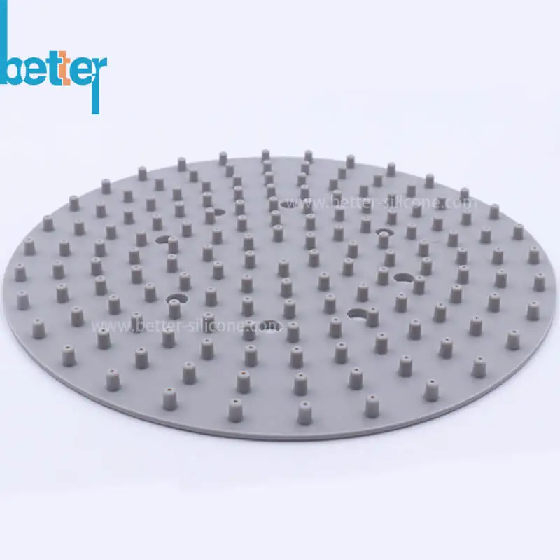 Square Silicone Rubber Shower Head Nozzles