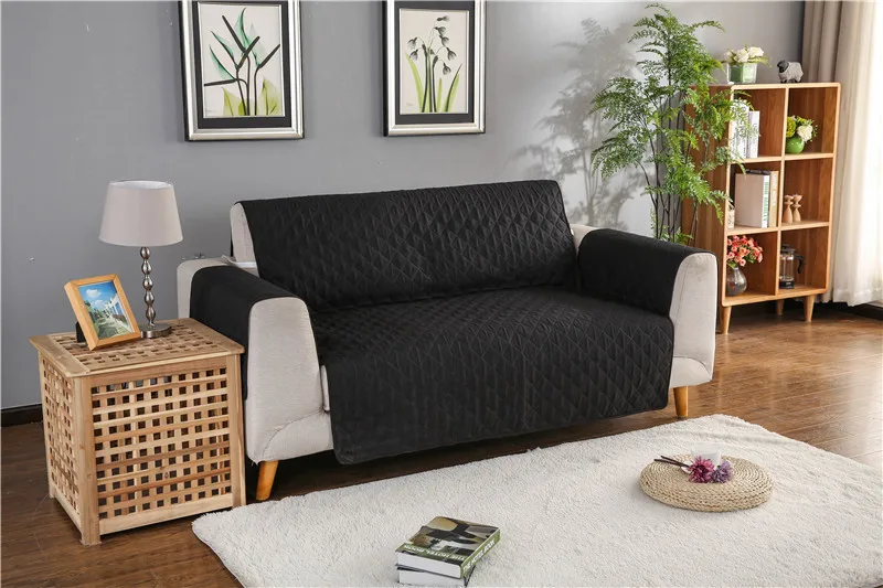 
Waterproof 3 Three-seat Embossed Furniture Protection Sofa Cover for Pet 
