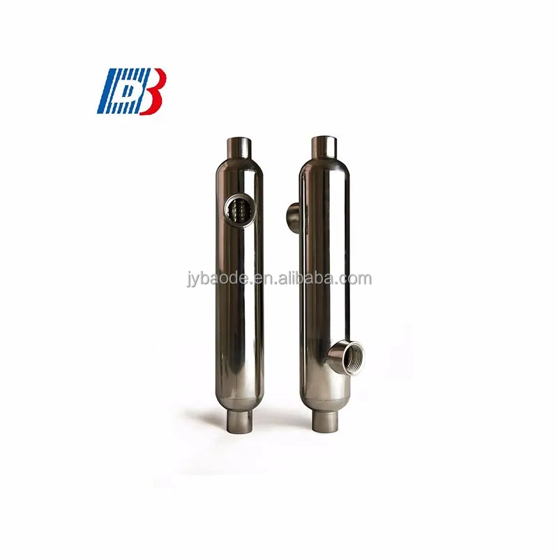 Durable modeling small portable shell and tube heat exchanger