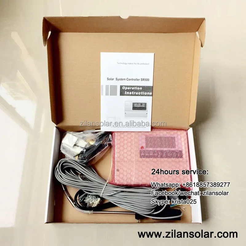 SR500 solar controller 110~240V for non pressure solar water heater SR500