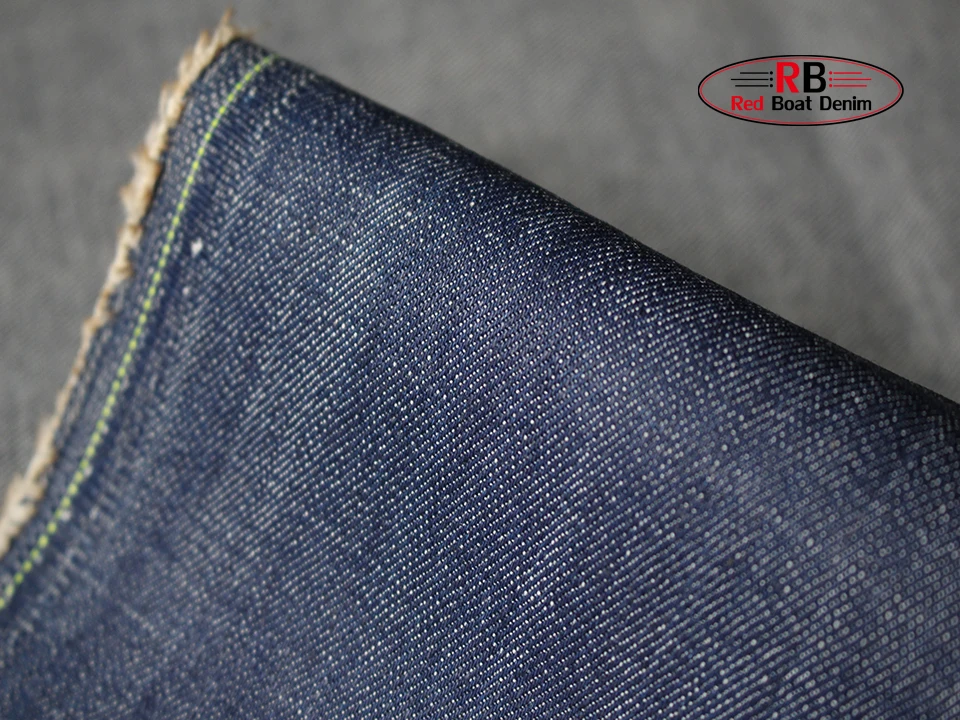 China Cotton indigo inclined terry strech denim fabric