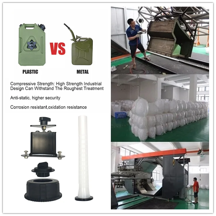 
Off-Road SUV pick -up atv utv 2 Gallon 7.5 Liter Car used Plastic Gasoline Tank for petrol or diesel 