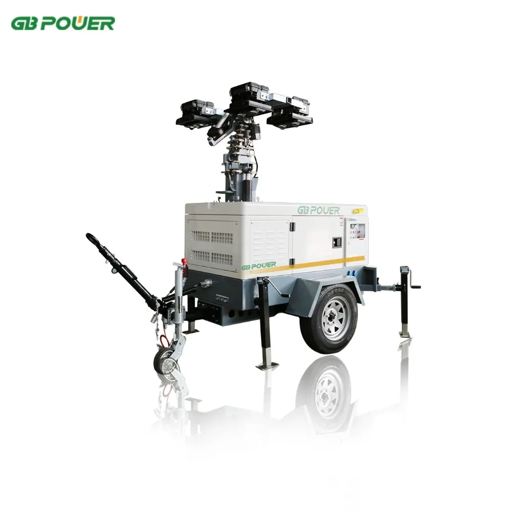 10kva perkins engine electric light tower and lighting tower manufacture