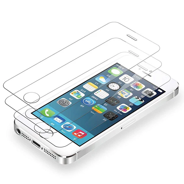 Wholesale screen protector for iphone 5/6 tempered glass screen sheet for iphone 6