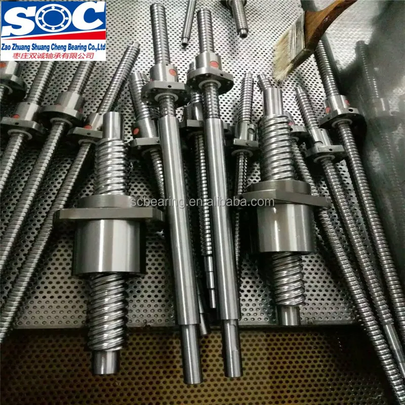 
25mm ball screw cnc machine bearing DFU2505 DFU2506 with screw nut 