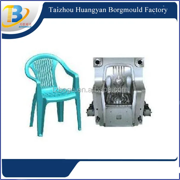 Wholesale high quality prompt goods used plastic chair injection new mold