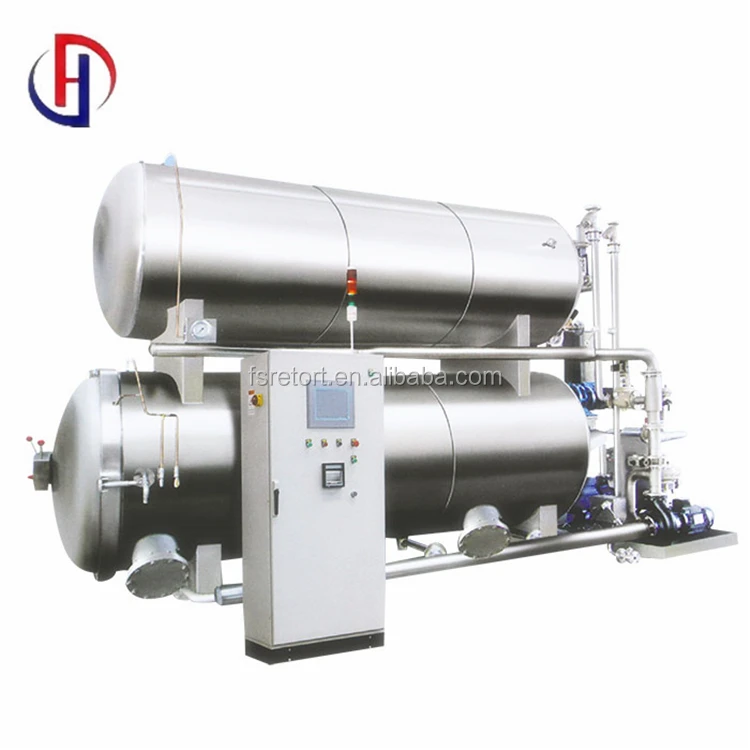 Immersion Retort Sterilizer Machine For Meat And Fish
