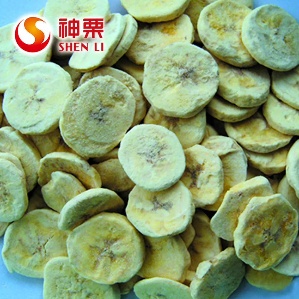 Сублимационной Сушке Банан Ломтик