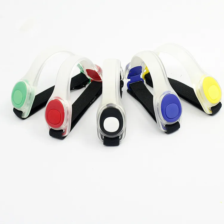 Спортивная повязка на руку с высокой видимостью, безопасная повязка на руку, светоотражающий мигающий браслет со светодиодной подсветкой для бега