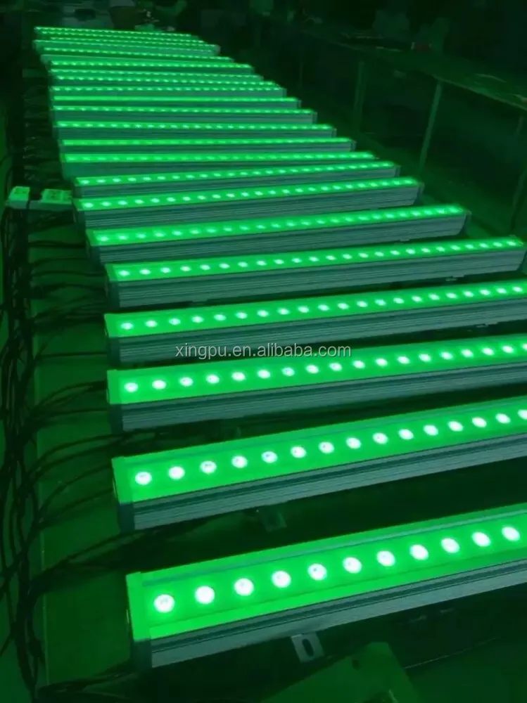 24x3W RGB3in dmx wall washer AC100-240V IP65