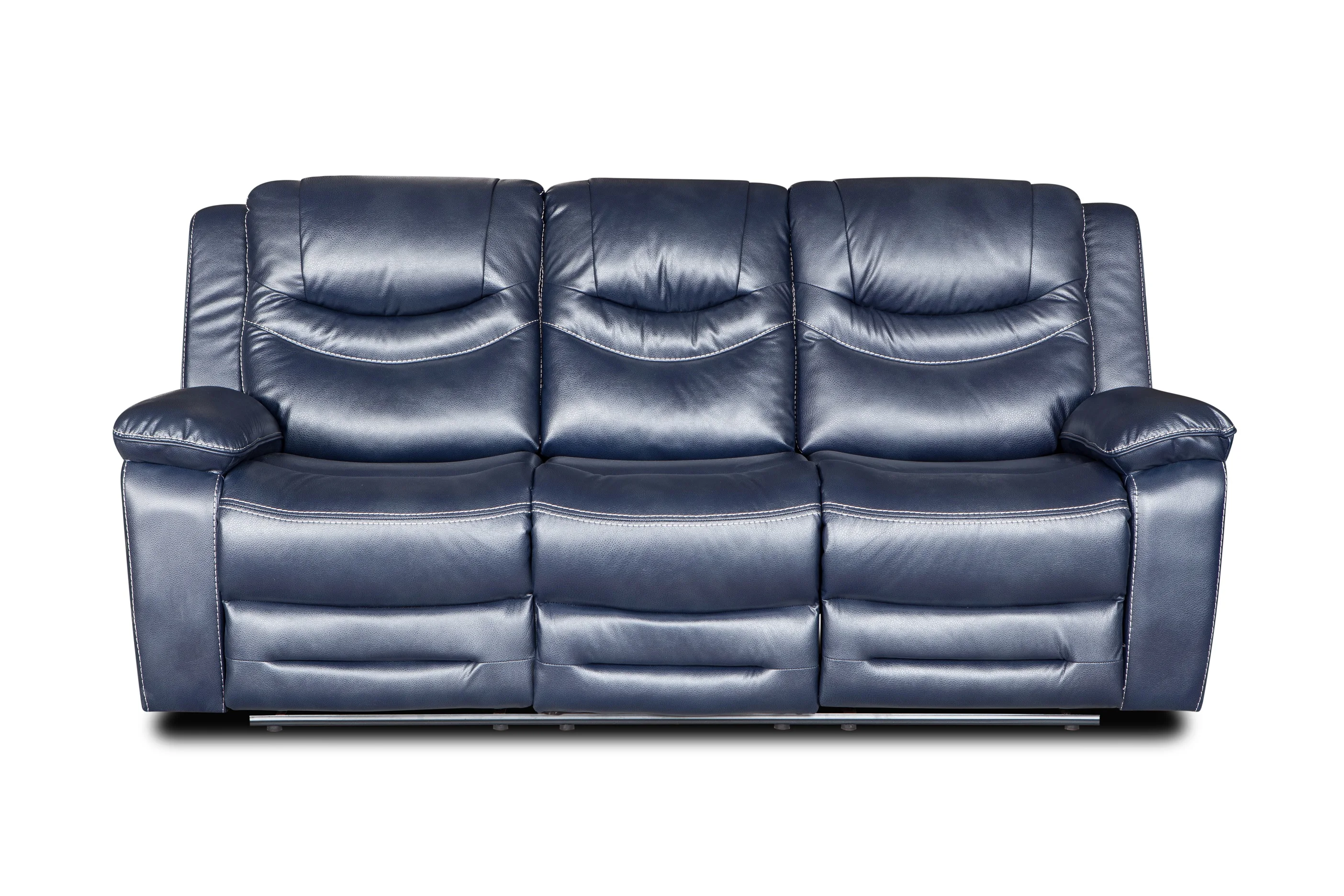 China Furniture Comfortable Genuine Leather Modern Electric Recliner Sofa